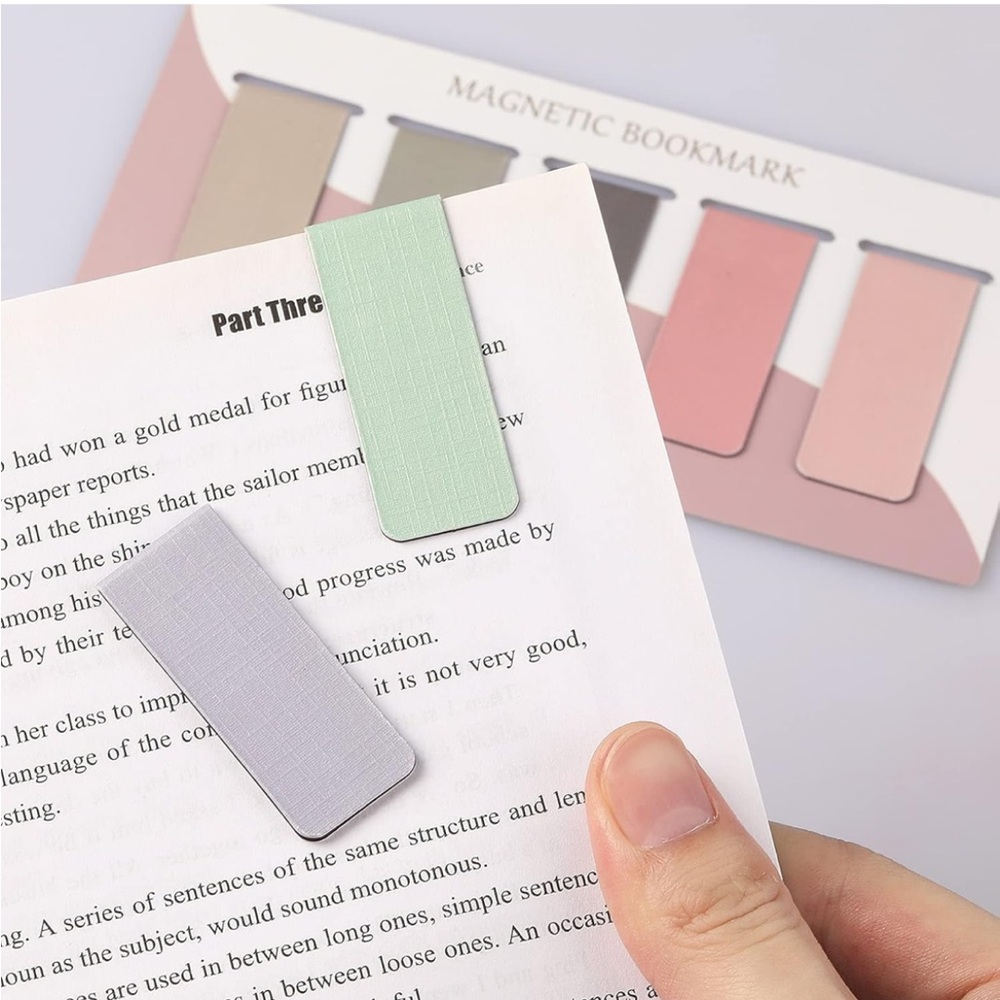 5pk-Magnetic Bookmarks - Choose 1 set of 5 - Picture 6 of 9